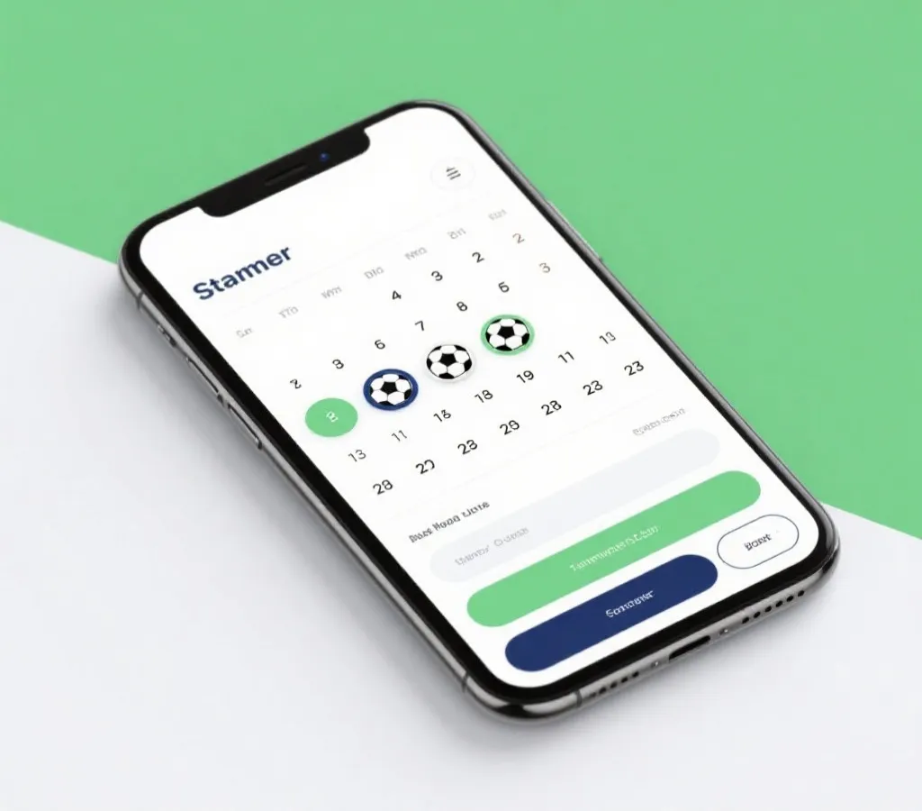 用赛程表规划观赛时间的示意图